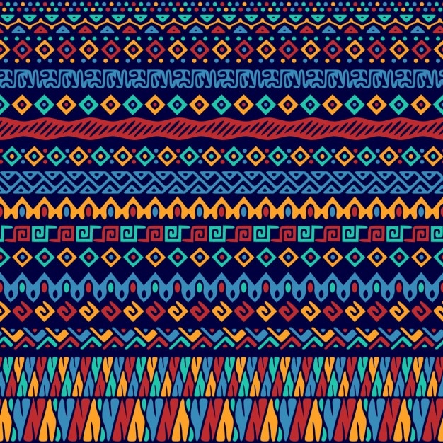 Ethnic pattern of abstract forms