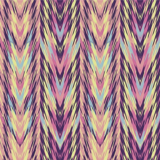 ethnic pattern in pastel colors