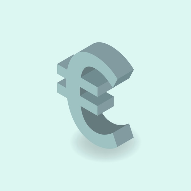 Free vector euro sign