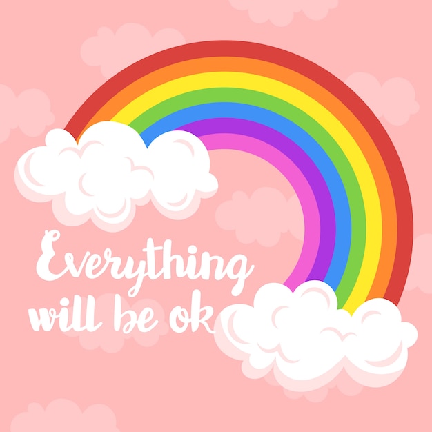 Everything will be ok lettering