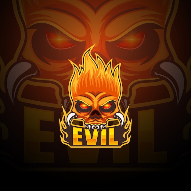 Download Free Evil Esport Mascot Logo Design Premium Vector Use our free logo maker to create a logo and build your brand. Put your logo on business cards, promotional products, or your website for brand visibility.