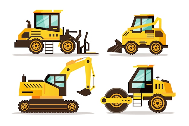 Excavator pack illustration