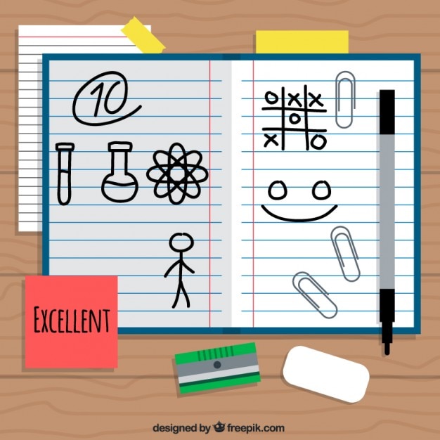 Free vector excellent homeworks