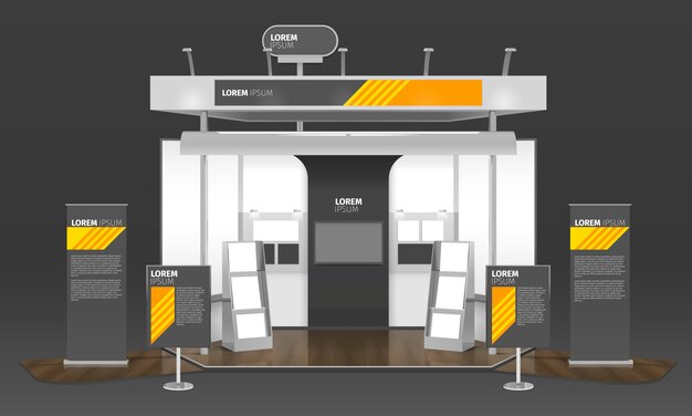 전시 케이스 디자인 3D 구성