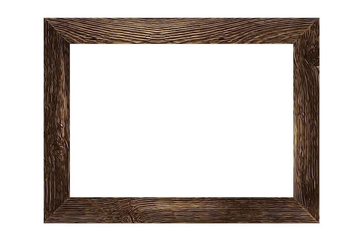 Free Vector exhibition gallery frame