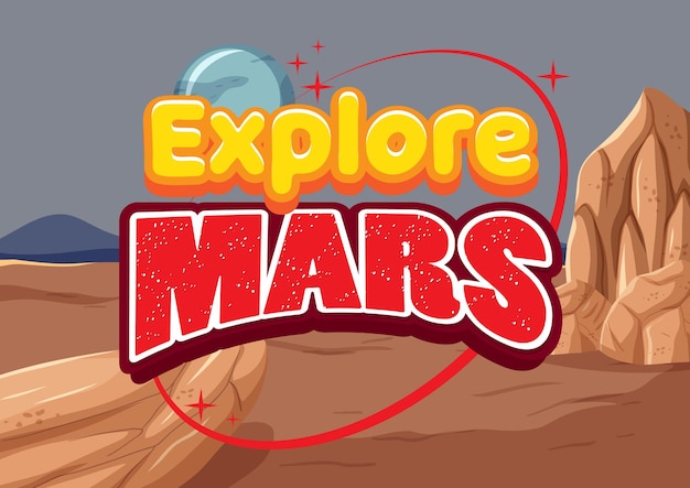 火星​の​漫画​の​ポスター​を​探る