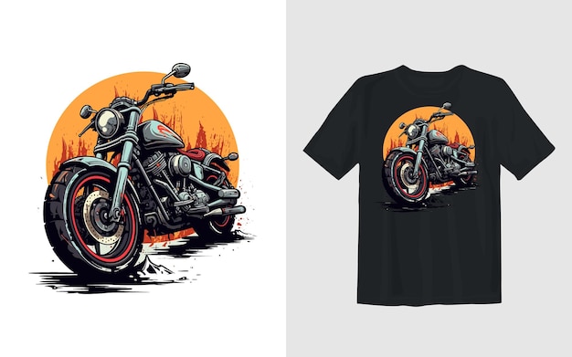 Бесплатное векторное изображение Экстремальный грязный велосипед мультфильм векторные иллюстрации байкер дизайн футболки