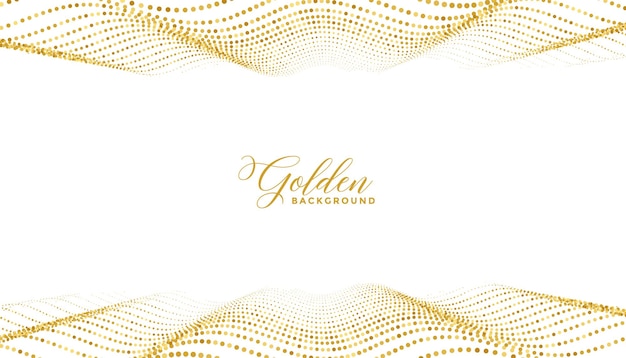 Free vector eye catching abstract golden spot background for modern presentation vector