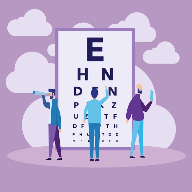 Eye Doctor Reading Chart