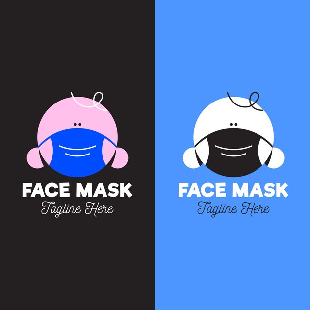 Логотип маски для лица