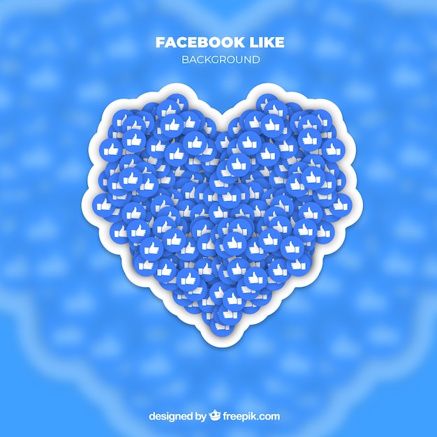 Facebook фон с симпатичными