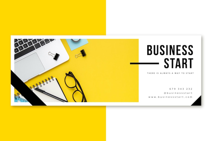 Free Vector facebook business cover