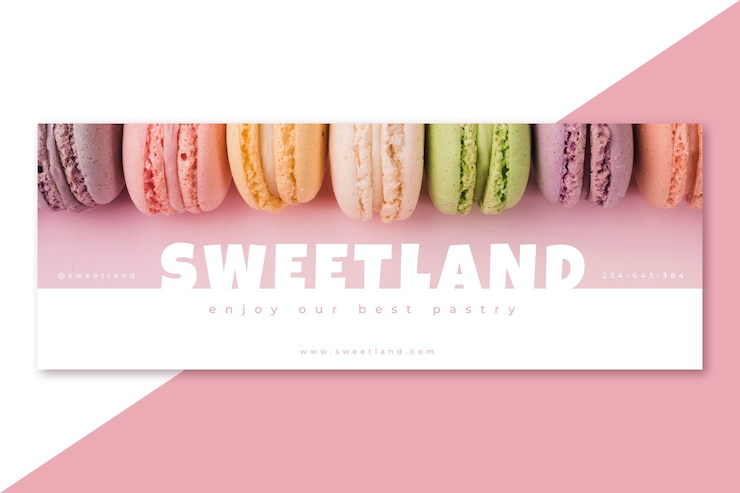 Free Vector facebook food restaurant cover
