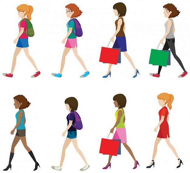 顔のない女性