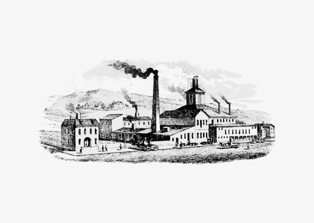 Фабрика в эпоху индустриализации