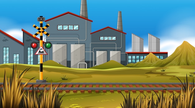 Factory train track 
