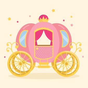 おとぎ話の馬車のデザイン 無料のベクター おとぎ話の馬車のデザイン 無料のベクター
