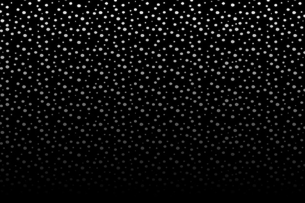 Free vector falling snow black background