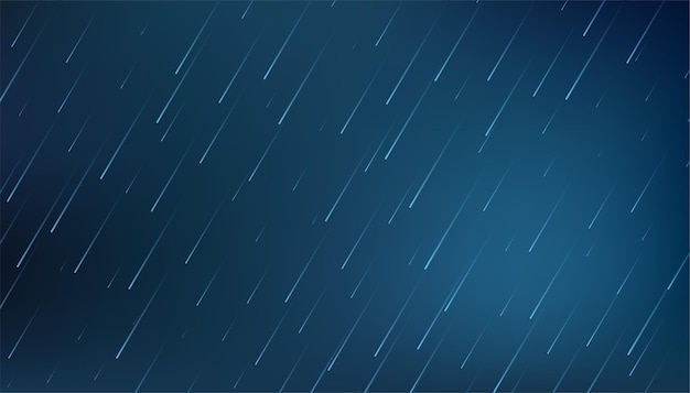 Falling water drops rainfall background