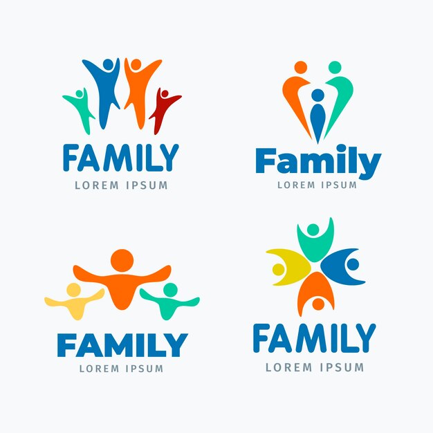 Семейная коллекция логотипов