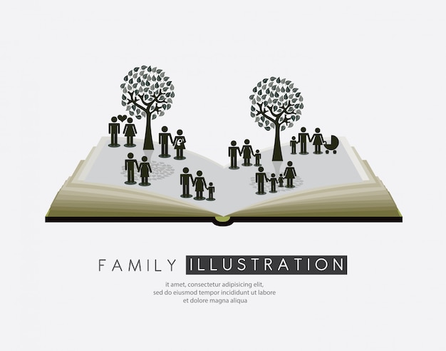 Free vector family