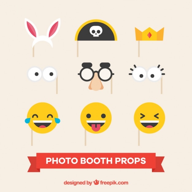 Fantastic accessories for party photo booth