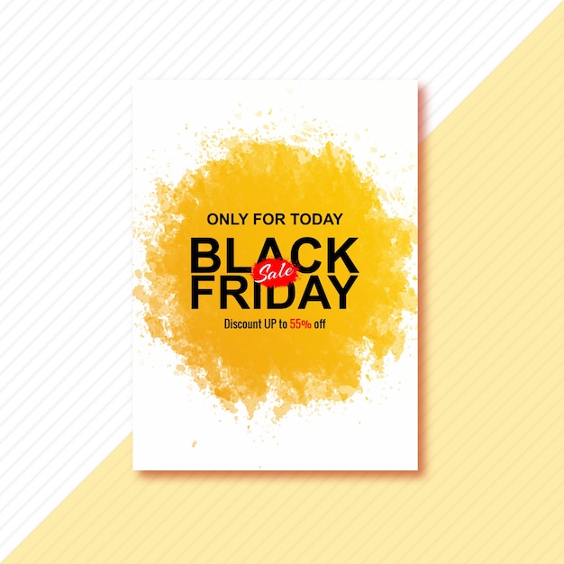 Free vector fantastic poster for black friday