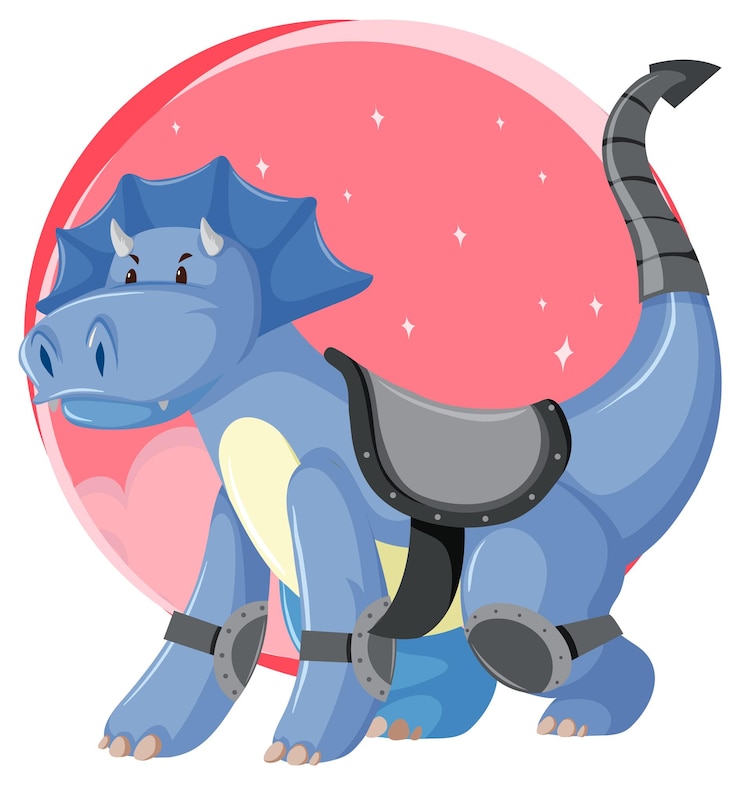 Free Vector fantasy dragon character