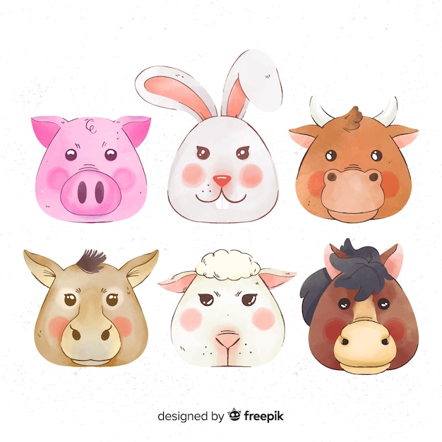 Farm animal collectio