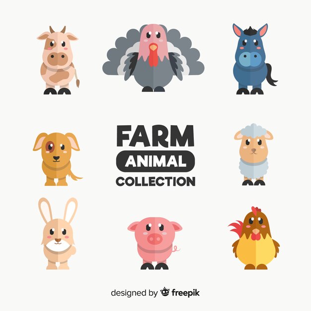 Farm animal collectio