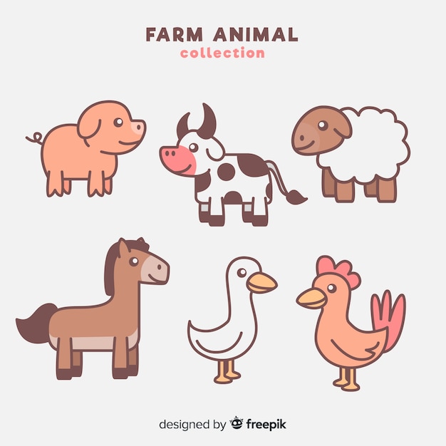 Farm animal collection