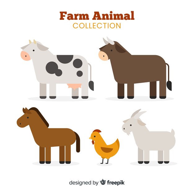 Farm animal collection