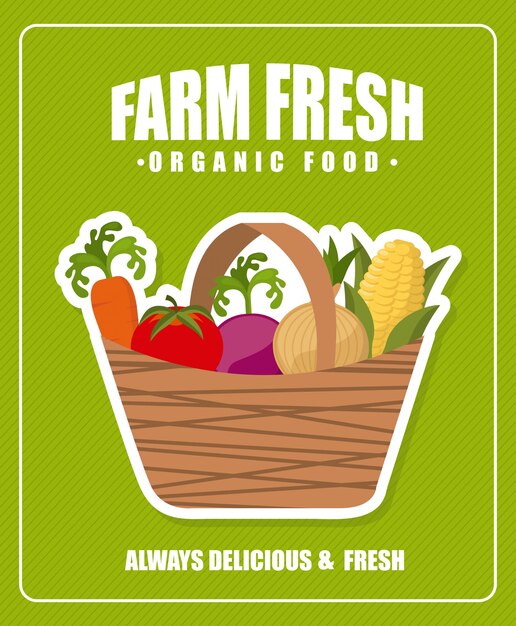 Farm fresh poster