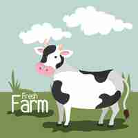 Free vector farm nature and lifestyle