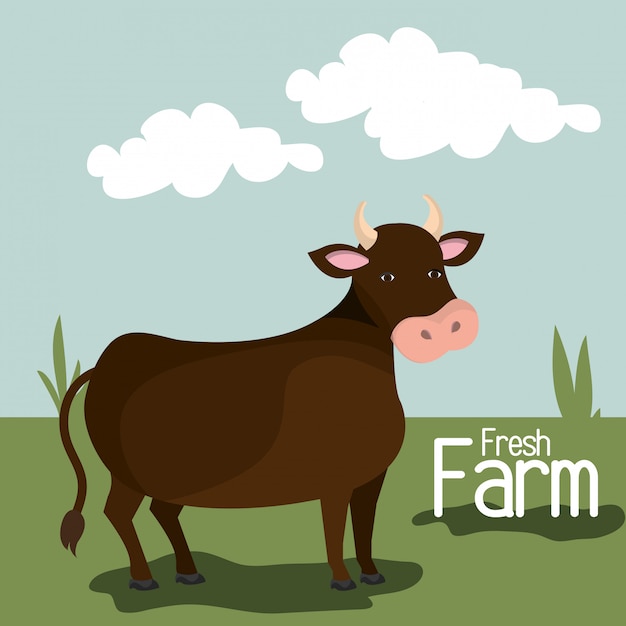 Free vector farm nature and lifestyle