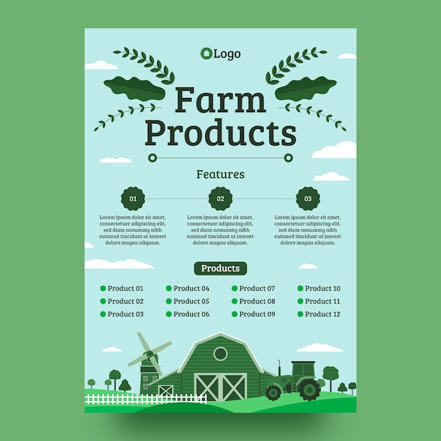 Farm template design