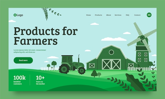 Farm template design