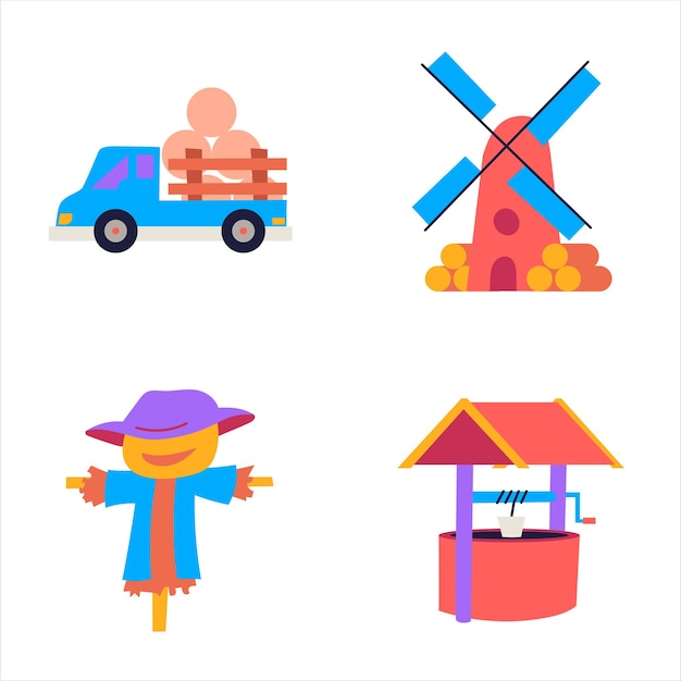 Farming and Gardening Sticker Pack 5