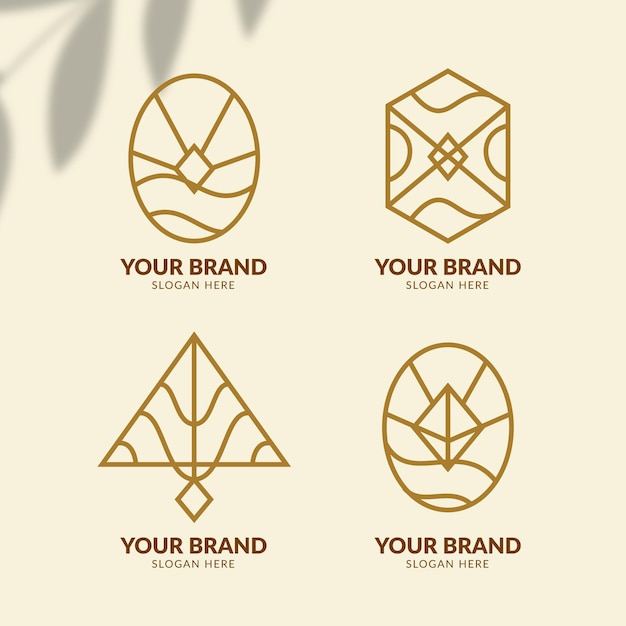 Fashion accessories logo collection