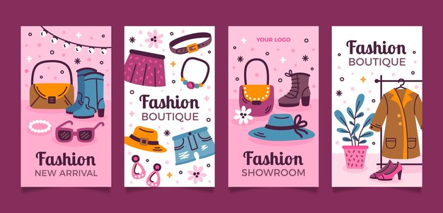 fashion boutique template design