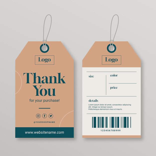 Fashion boutique template design