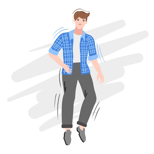 패션 남자 그림