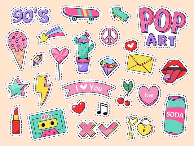 かわいいカセットテープかわいいキャラクターイラスト プレミアムベクター