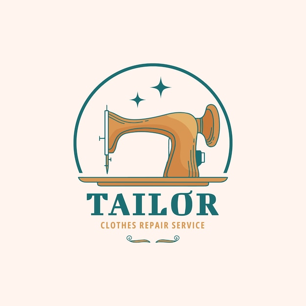 Fashion repair service logo design