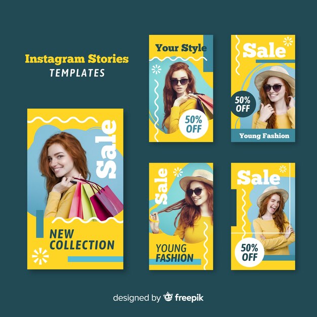 fashion sale instagram stories collection