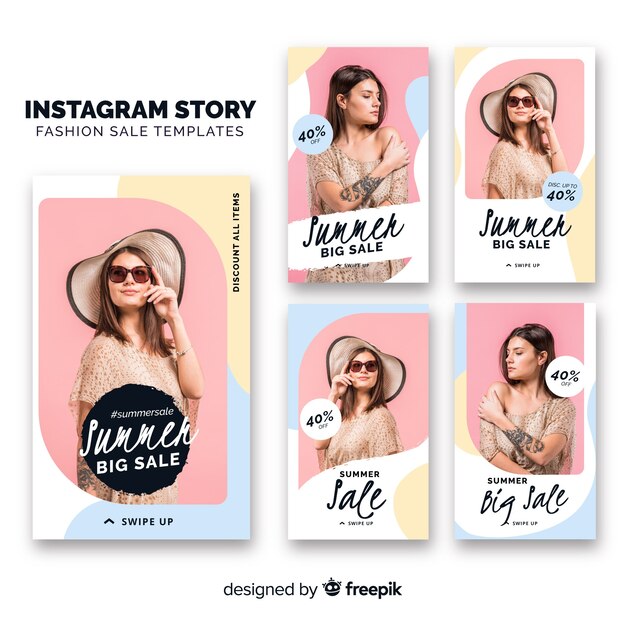 fashion sale instagram stories collection