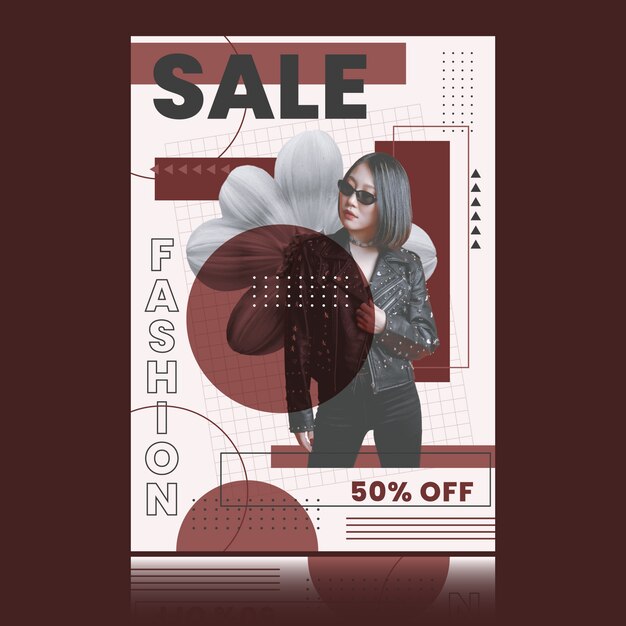 Fashion sale promotion with discount