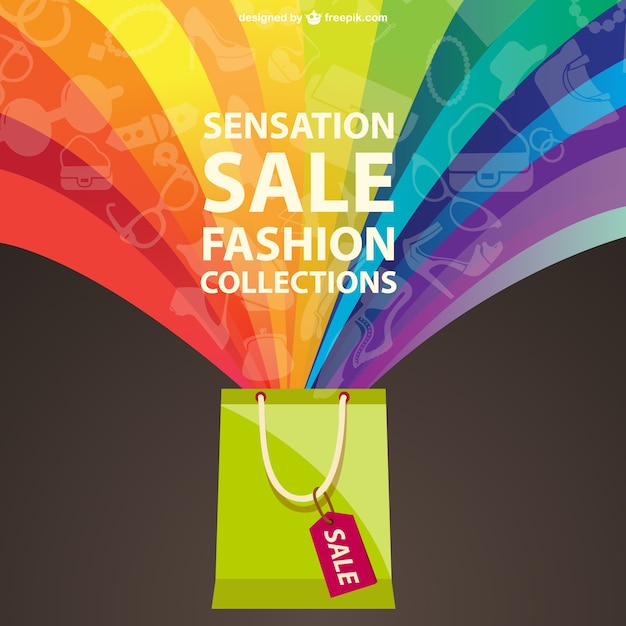 Fashion sale rainbow design 