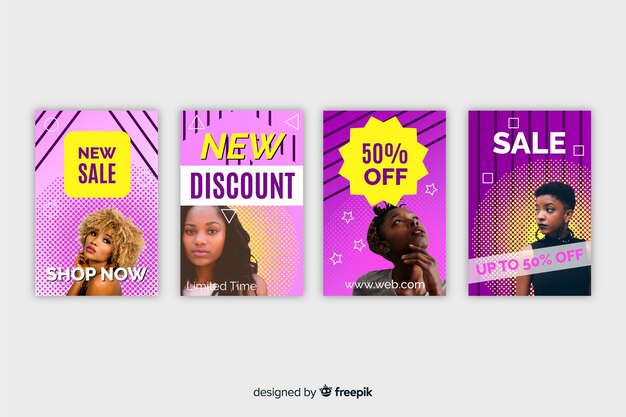 Fashion sales banner