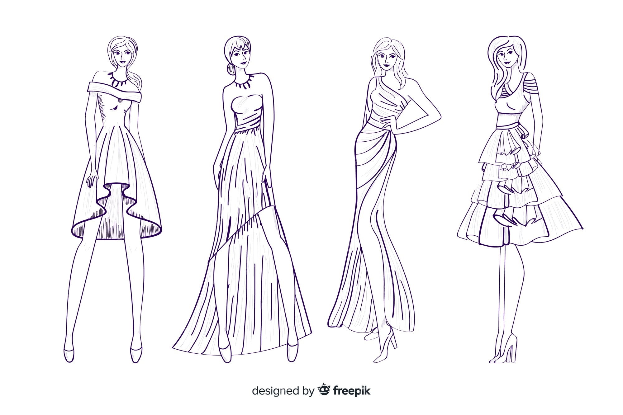 Actualizar 33+ imagen outfit sketches